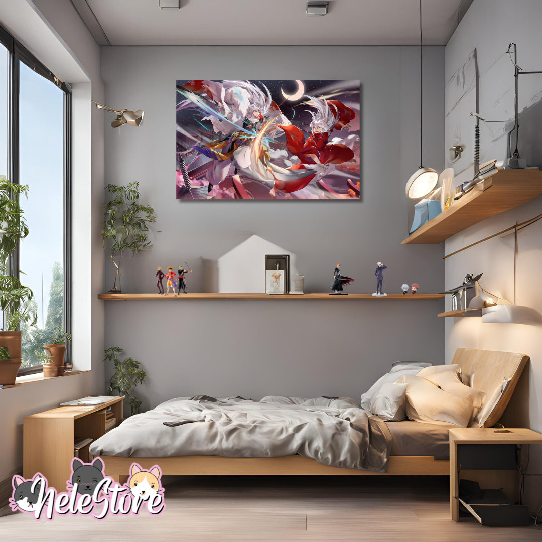 Inuyasha (9) Cuadro 40x30 cm, 60x39 cm, 70x50 cm