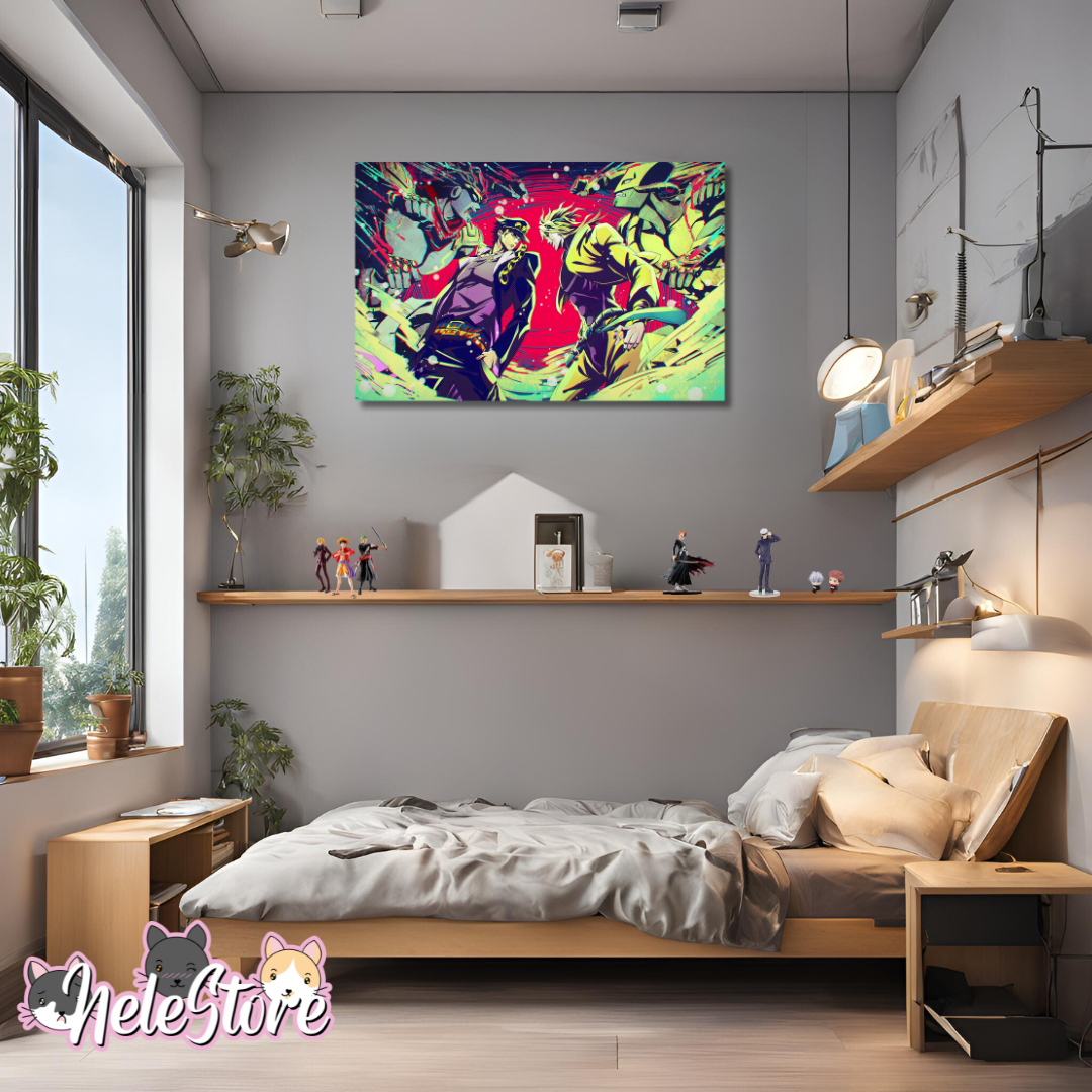 JoJo's Bizarre Adventure (3) Cuadro 40x30 cm, 60x39 cm, 70x50 cm