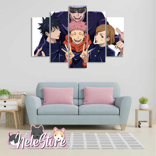 Jujutsu Kaisen (4) - Segmentado 5 piezas 110x80 cm