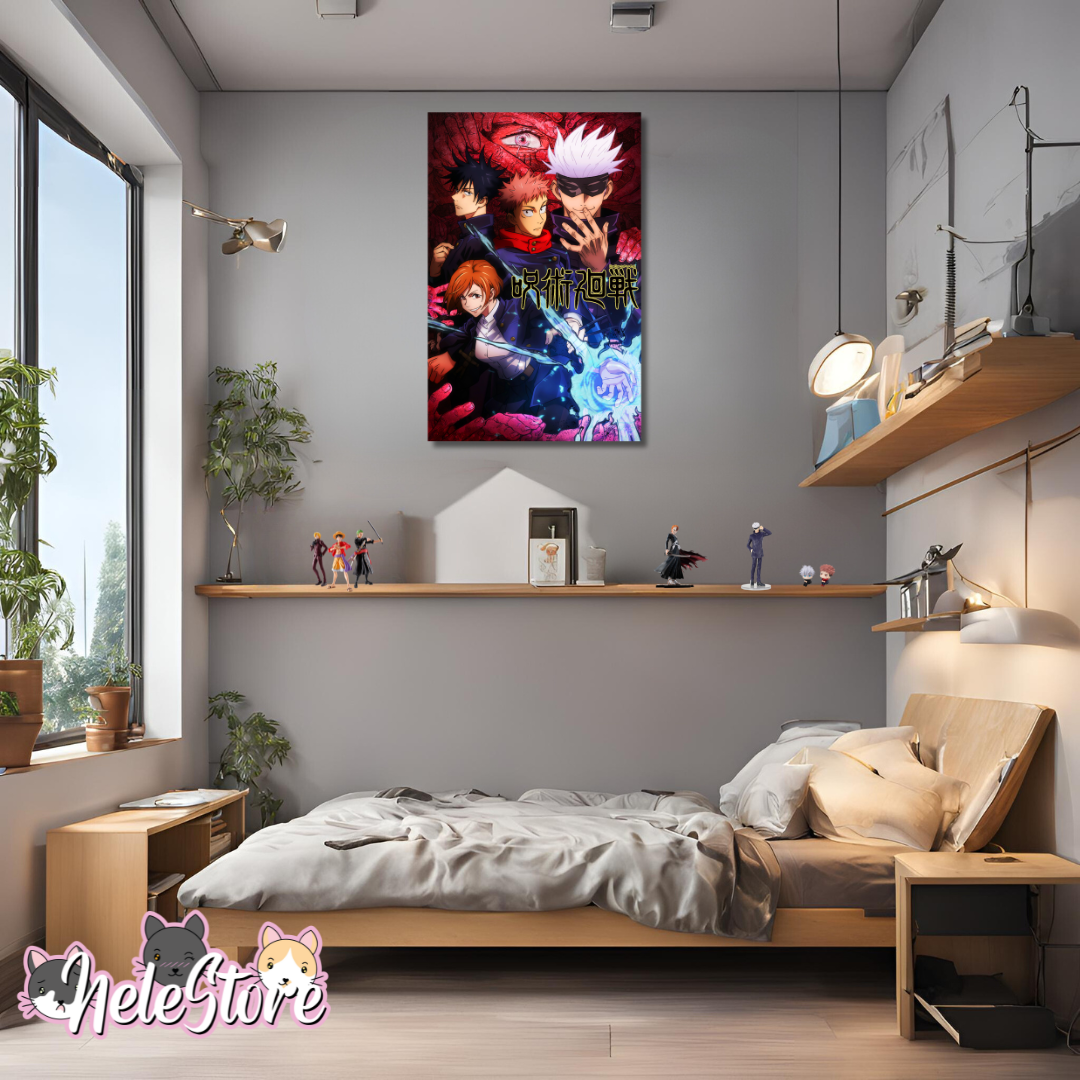 Jujutsu Kaisen (16) Cuadro 40x30 cm, 60x39 cm, 70x50 cm