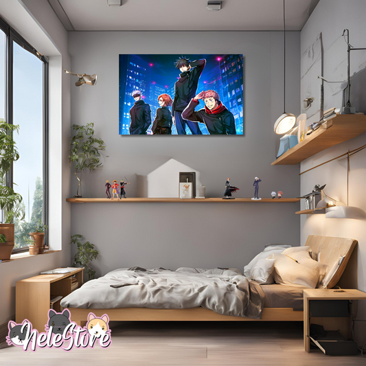 Jujutsu Kaisen (24) Cuadro 40x30 cm, 60x39 cm, 70x50 cm