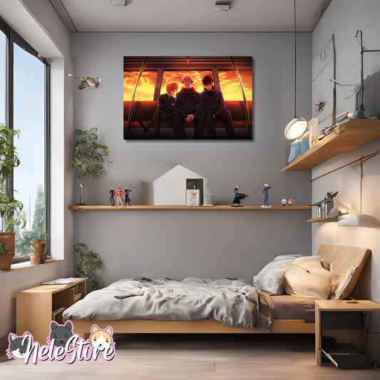Jujutsu Kaisen (3) Cuadro 40x30 cm, 60x39 cm, 70x50 cm