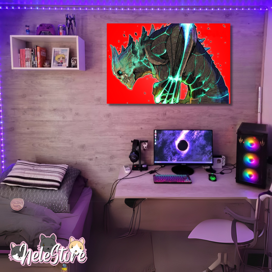 Kaiju n8 (2) Cuadro 40x30 cm, 60x39 cm, 70x50 cm