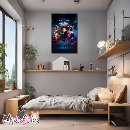 Kimetsu no Yaiba (12) Cuadro 40x30 cm, 60x39 cm, 70x50 cm