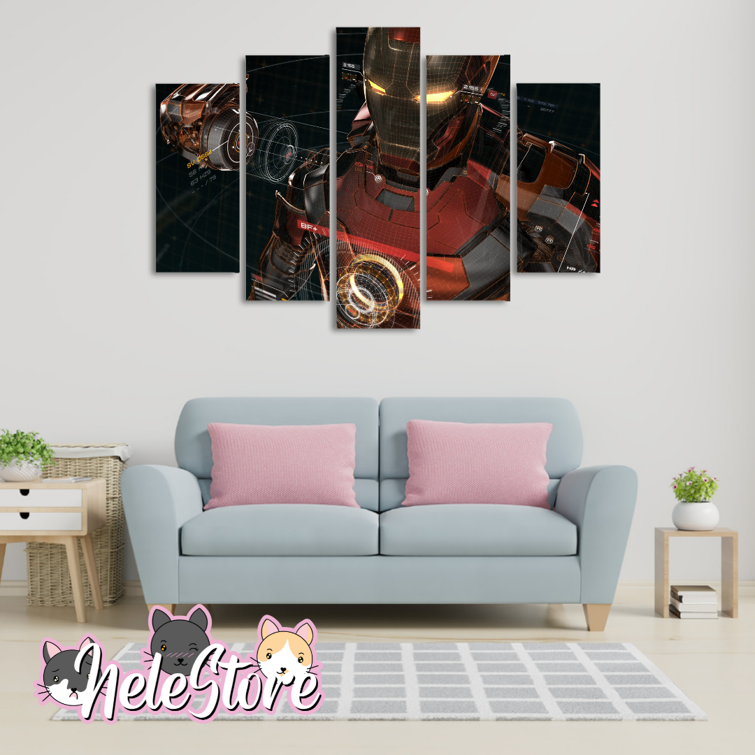 Marvel (3) - Segmentado 5 piezas 110x80 cm