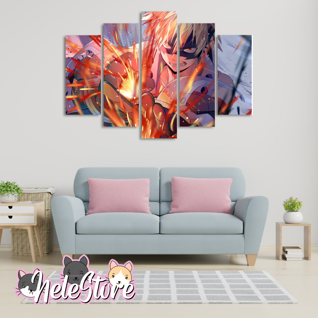 My Hero Academia (2) - Segmentado 5 piezas 110x80 cm