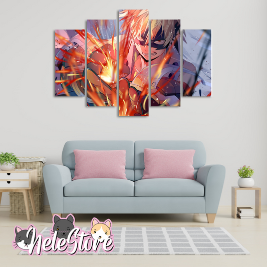 My Hero Academia (2) - Segmentado 5 piezas 110x80 cm