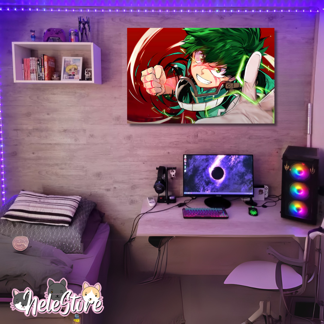 My Hero Academia (1) Cuadro 40x30 cm, 60x39 cm, 70x50 cm