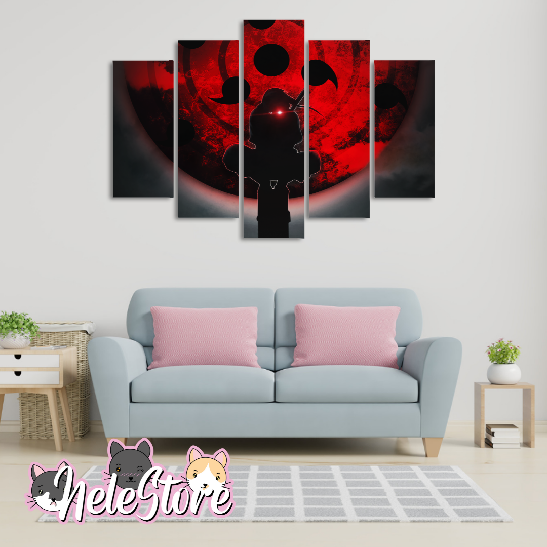 Naruto (4) - Segmentado 5 piezas 110x80 cm