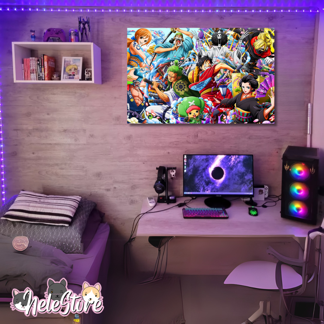 One Piece (12) Cuadro 40x30 cm, 60x39 cm, 70x50 cm