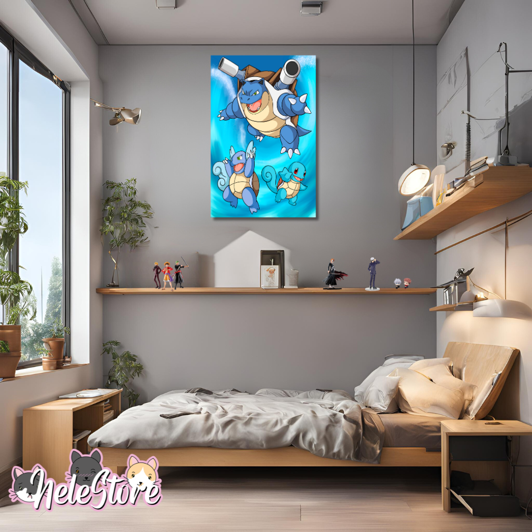 Pokemon (13) Cuadro 40x30 cm, 60x39 cm, 70x50 cm