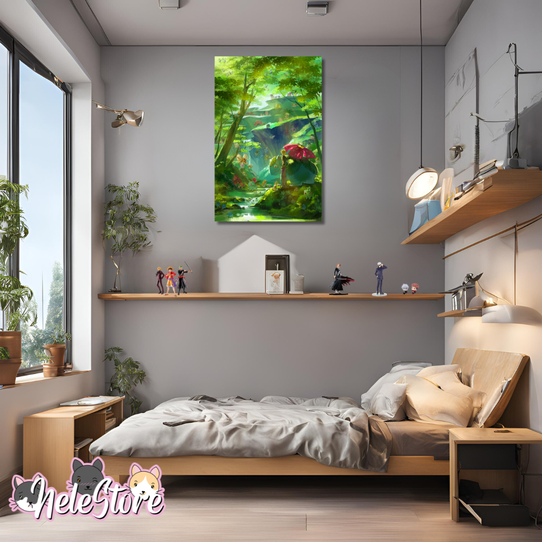 Pokemon (17) Cuadro 40x30 cm, 60x39 cm, 70x50 cm