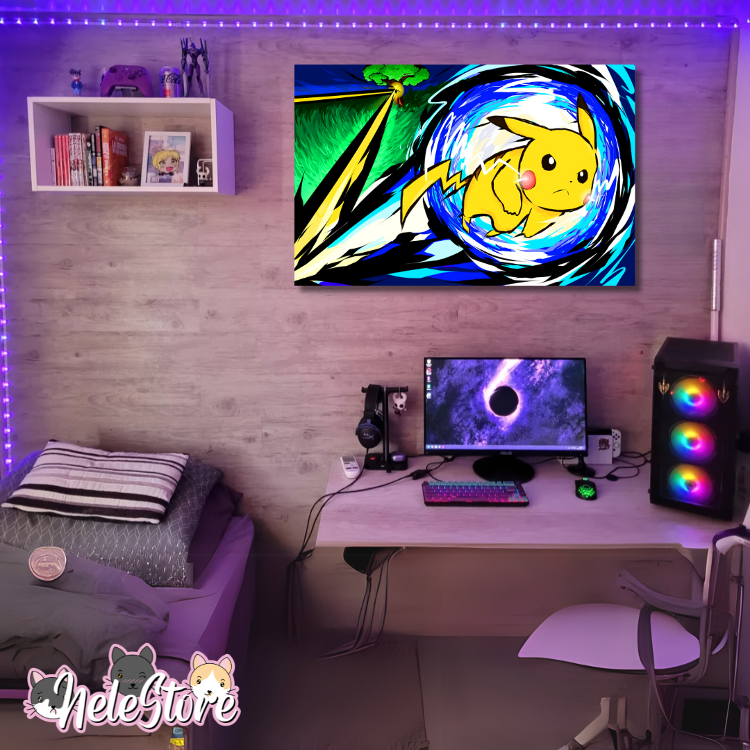 Pokemon (2) Cuadro 40x30 cm, 60x39 cm, 70x50 cm