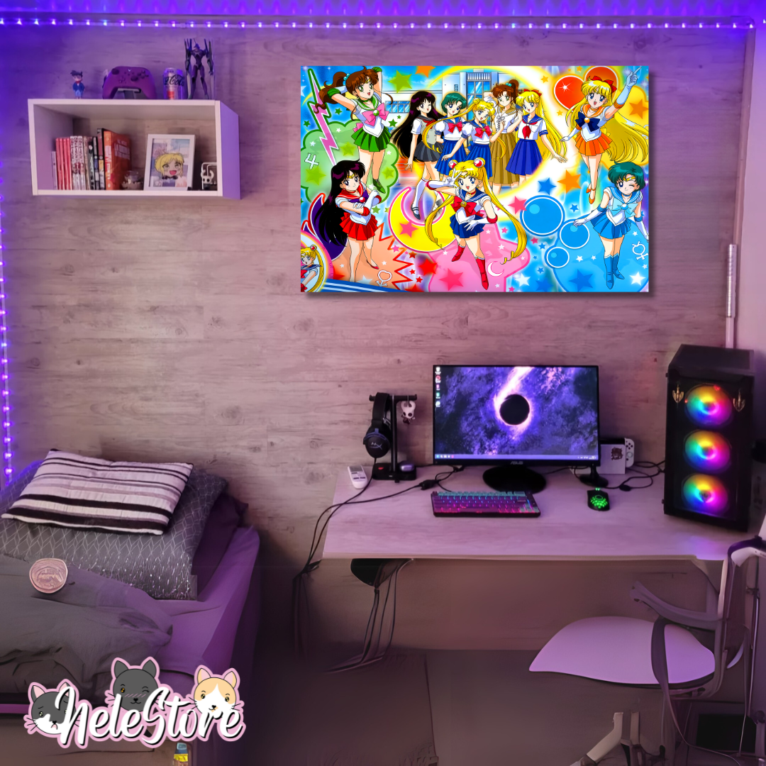 Sailor Moon (0) Cuadro 40x30 cm, 60x39 cm, 70x50 cm