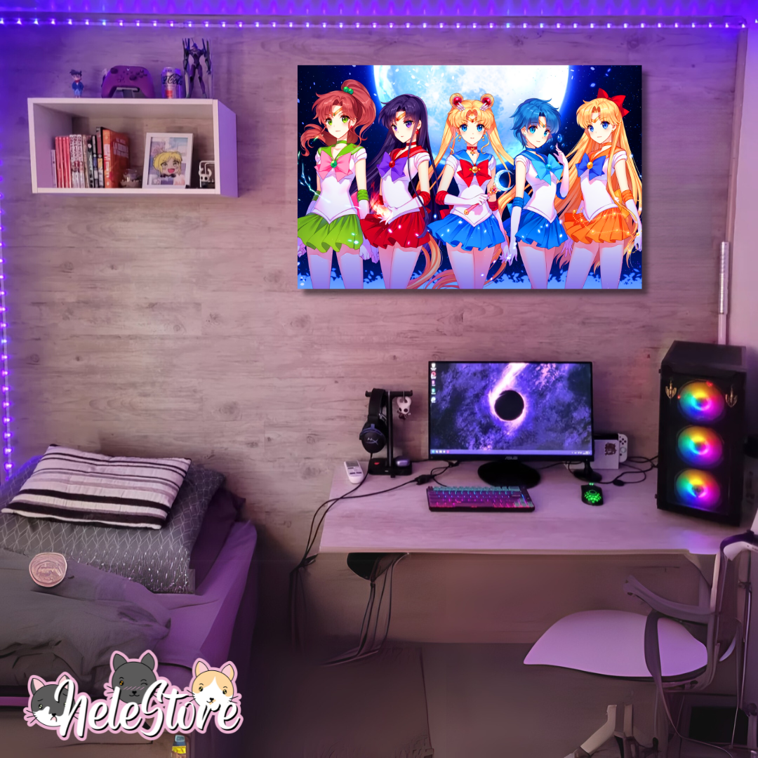 Sailor Moon (10) Cuadro 40x30 cm, 60x39 cm, 70x50 cm