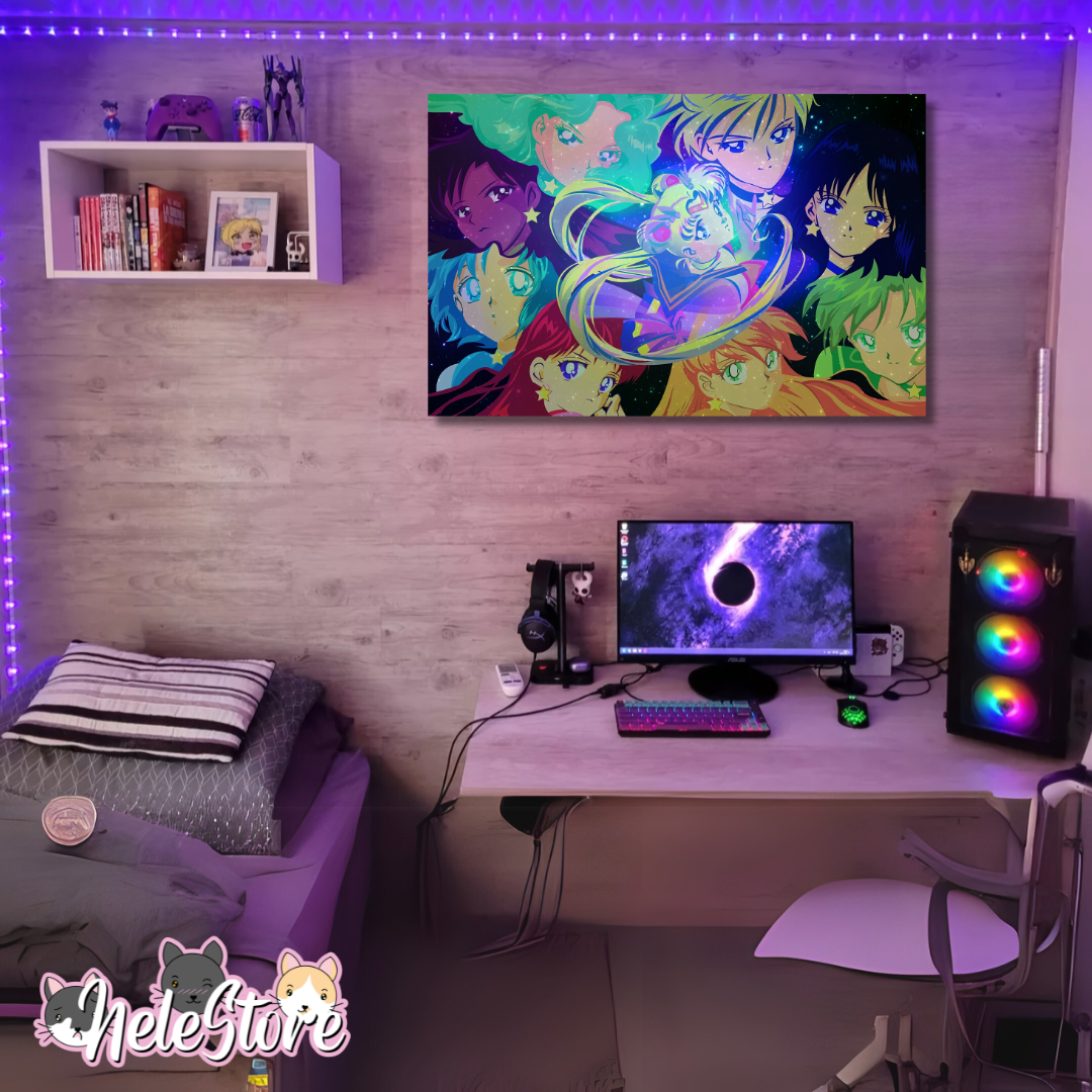 Sailor Moon (14) Cuadro 40x30 cm, 60x39 cm, 70x50 cm